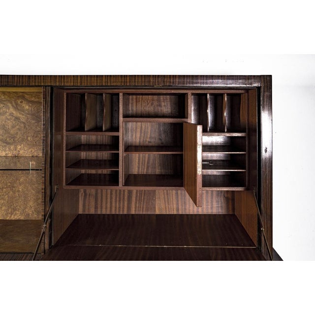 Art Deco Writing Dresser with Table in the Style of Bruno Paul, 1930s, Set of 2 For Sale - Image 18 of 18