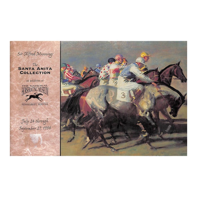 Sir Alfred Munnings the Santa Anita Collection: An Exhibition at the National Horseracing Museum - July 24 Through September 27, 1998 For Sale