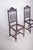 Brown Turned Dining Chairs, 19th Century, Set of 2 For Sale - Image 8 of 12