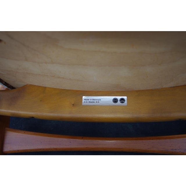 Vintage Teak Chairs by Eric Buch, 1960, Set of 5 For Sale - Image 11 of 12