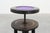 Art Deco Black and Purple Adjustable Velvet Piano Stool, Belgium, 1910 For Sale - Image 5 of 11