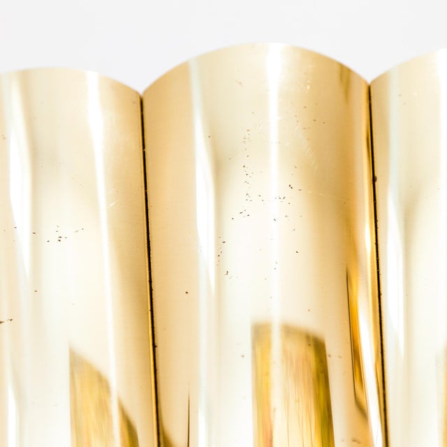 1980s Large Brass "Sunrise" Wall Sculpture by Curtis Jere, Signed For Sale - Image 10 of 15