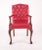 Mid-Century Red Skin Chesterfield Armchair, 1960s For Sale - Image 6 of 6