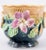 Green 19th Century Petite French Majolica Barbotine Floral Cachepots Jardinieres - A Pair For Sale - Image 8 of 11