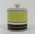 Art Deco Mottahedeh Lemon Yellow Porcelain Jar For Sale - Image 3 of 6