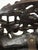 Victorian Stool in Bennison Banyan Linen, 1880 For Sale - Image 11 of 18