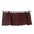 Burgundy Burgundy Artisan Privacy Panels Lined Beaded Handmade For Sale - Image 8 of 11