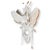 Hand-crafted English salvaged metal bumble bee wall hanging made from reclaimed antique materials in a 200-year-old...