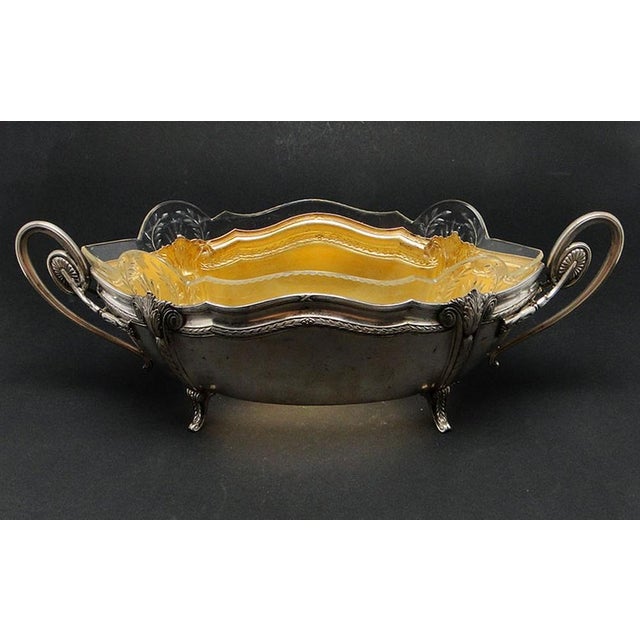 Classical Jardiniere from WMF, Germany, 1890s, in Very Good conditions. Designed 1890 to 1919 This piece has an...