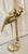 Mid-Century Hollywood Regency Solid Brass Lovebirds on Perch Stand For Sale In Denver - Image 6 of 16