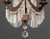 French Empire Style Brass and Crystal Chandelier For Sale - Image 10 of 11