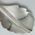 Mid 20th Century Mid-Century Modern Silverplate Leaf Design Cocktail Stirrer Straws Sipper Spoons Denmark - Set of 6 For Sale - Image 5 of 16