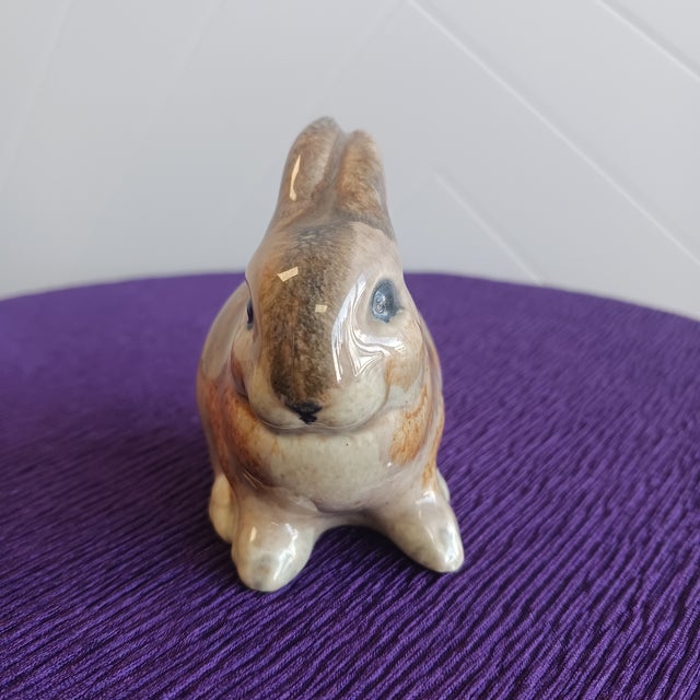 Traditional ​Authentic Eduard Klablena "Squatting Hare" (Model 500) – Wiener Werkstätte Era, C. 1913 For Sale - Image 3 of 8