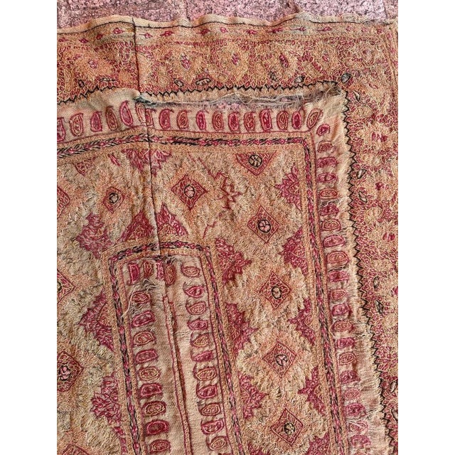 Vintage Termeh Embroidery, 1890s For Sale - Image 11 of 17