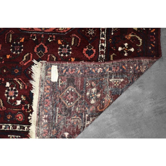 Vintage Hand-Woven Hamadan Rug, 1960s For Sale - Image 9 of 16