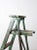Vintage Green Painted Ladder For Sale - Image 10 of 13