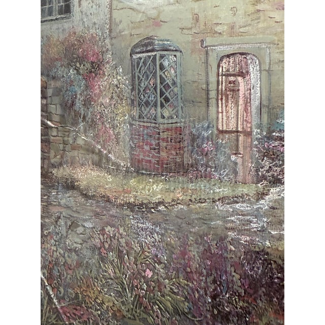 Carl Valente for Manifestations, Inc. "Valley of the River Beck", Signed + Framed For Sale - Image 9 of 11