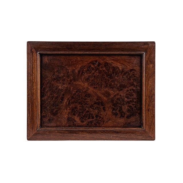 Antique Chinese Rosewood Nesting Tables With Traditional Horse Hoof Feet For Sale In Tulsa - Image 6 of 14