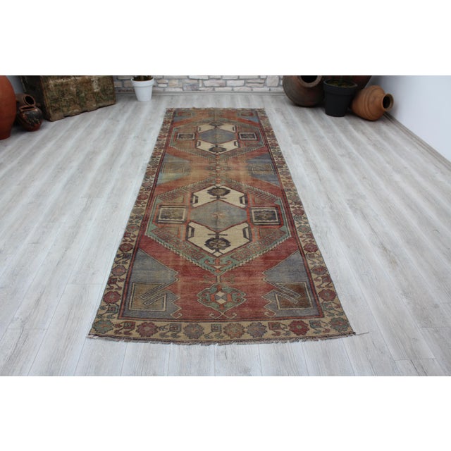 Vintage Rug Runner - 46"x137.5" For Sale - Image 12 of 12