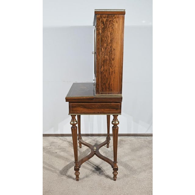 Small Charles X Style Writing Cabinet, 19th Century For Sale - Image 17 of 18