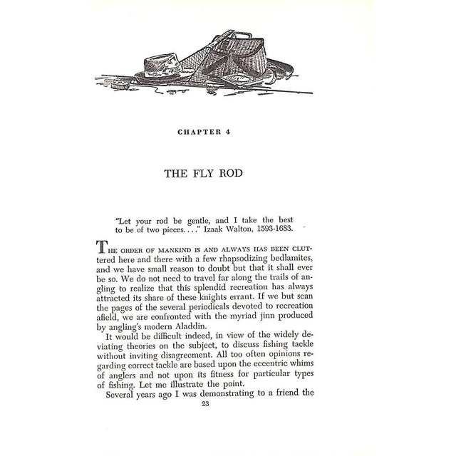 Paper "The Contemplative Angler" Book 1948 Wall, Roy For Sale - Image 7 of 12