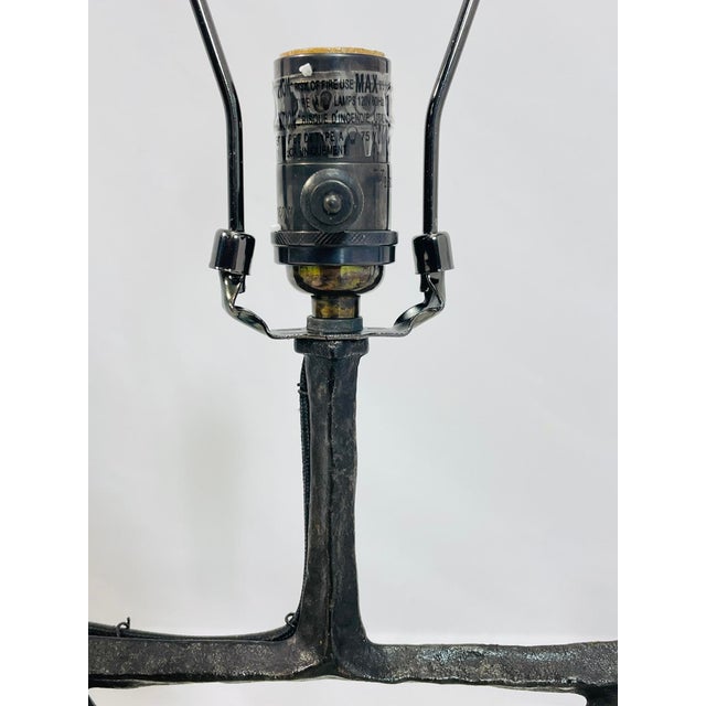 Pair of Brutalist Style Table Lamps by Visual Comfort From the Anneu Collection For Sale - Image 12 of 12