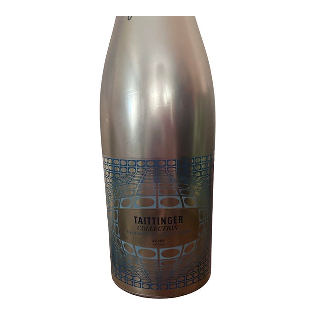 Vintage 1978 Taittinger Brut Champagne From the Artist Series Featuring Victor Vasserly For Sale