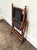 Wood Vintage 1970s Faux Bamboo and Leather Folding Chair For Sale - Image 7 of 9