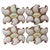 Vintage French Majolica Oyster Plates from Vallauris, 1950s, Set of 4 For Sale - Image 10 of 10