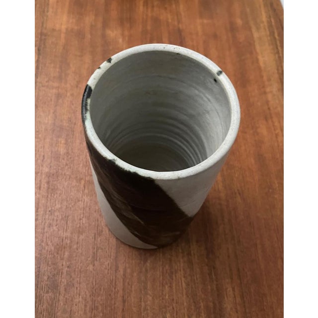 Mid-Century Modern Mid-Century Danish Studio Pottery Vase from Vinge, 1960s For Sale - Image 3 of 18
