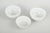 Friedl Holzer-Kjellberg for Arabia Set of three small bowls, mid-20th century. Set comprising three small bowls in white...