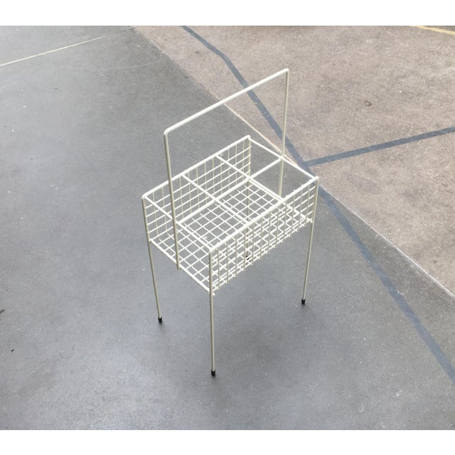 Mid-Century Modern Mid-Century String Style Bottle Holder Bar For Sale - Image 3 of 18