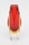 Vintage Murano Alessandro Mandruzzato Faceted Red, Yellow Sommerso Glass Vase For Sale - Image 12 of 12