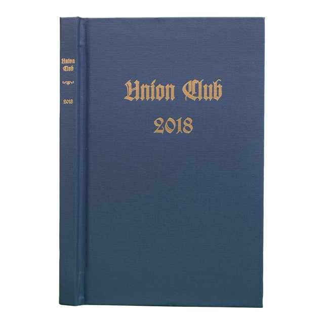 The Union Club of the City of New York 2018 Members' Annual For Sale