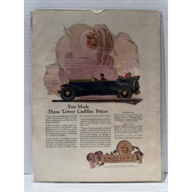 Paper 1925 Original Asia Magazine Cover, November, Frank McIntosh, Art Deco. For Sale - Image 7 of 8