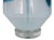 Pair of Large John Richard Designer Table Lamps Blue & White Glass Post Mid Century Modern For Sale In Providence - Image 6 of 9