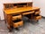 Oak Executive Desk, Vintage For Sale - Image 4 of 12