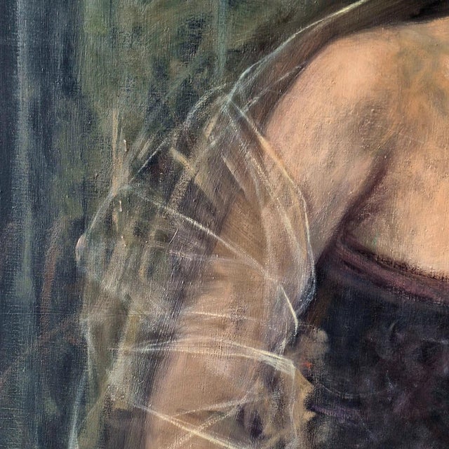 Katarzyna Szydłowska, Portrait, 2006, Oil on Canvas For Sale - Image 3 of 5