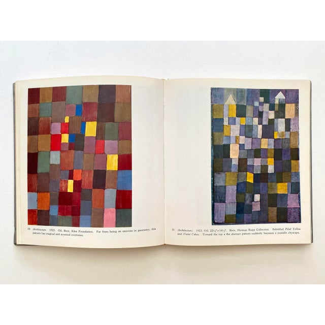 Paul Klee Paul Klee Vintage 1966 First Edition Lithograph Print Mid Century Modernist Hardcover Art Book For Sale - Image 4 of 12