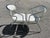 Vintage Mid Century Modern Lowenstein Chrome Chair Made in Italy For Sale - Image 9 of 11