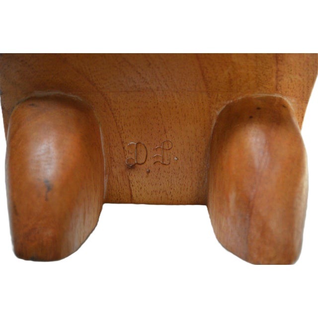 1970s Doug LaFortune Wood Carved Salish Thunderbird Totemic Sculpture For Sale In Cincinnati - Image 6 of 9