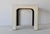 Modern Off- White End Table For Sale - Image 10 of 15