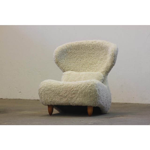 Mid-Century Modern Set of Femina Body Lounge Chairs by Annie Hiéronimus for Cinna/Ligne Roset, 1980s For Sale - Image 3 of 15