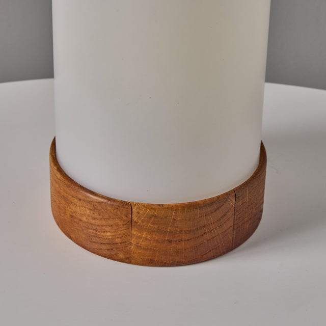 1950s Teak and Perspex Wall or Table Lamp by Uno and Östen Kristiansson for Luxus For Sale - Image 12 of 15