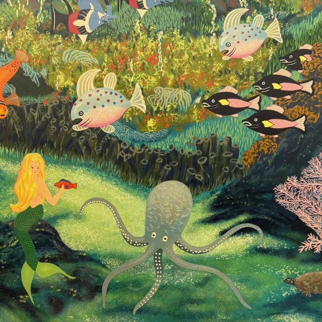 Neptune Fantasy, Wooster Scott, 1991, Paper, Framed For Sale - Image 9 of 16