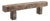 Indian Carved Front Rustic Teakwood Bench For Sale