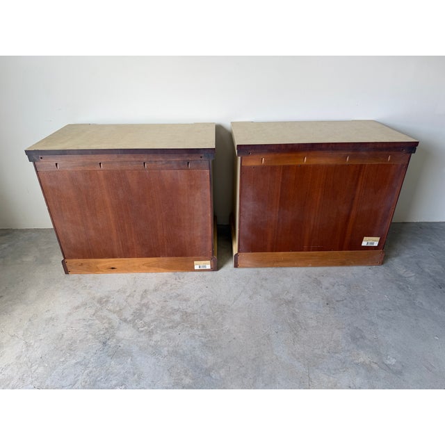 Ralph Lauren Neoclassical Style With Drawer Nightstands – Pair For Sale - Image 18 of 18