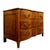 Wood French Crossbow Front Chest of Drawers in Walnut, 18th Century For Sale - Image 7 of 15