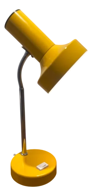 Danish Yellow Table Lamp by Jo Hammerborg for Fog & Mørup, 1960