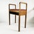 Mid-Century Modern Art Deco Hallway Chair, Denmark, 1940s For Sale - Image 3 of 13